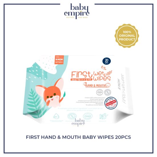 BE - ECOM - MKKM - FIRST HAND _ MOUTH BABY WIPES 20PCS