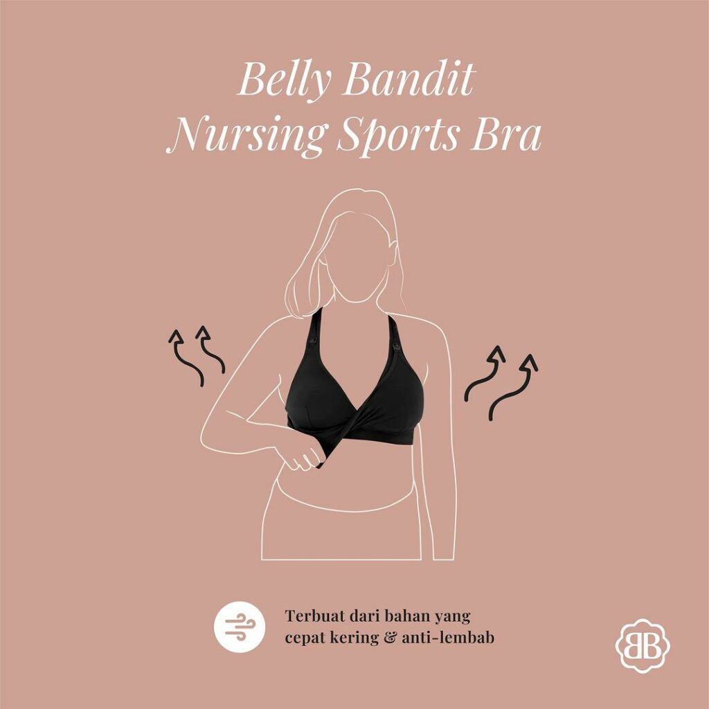 Belly Bandit Nursing Sport Bra