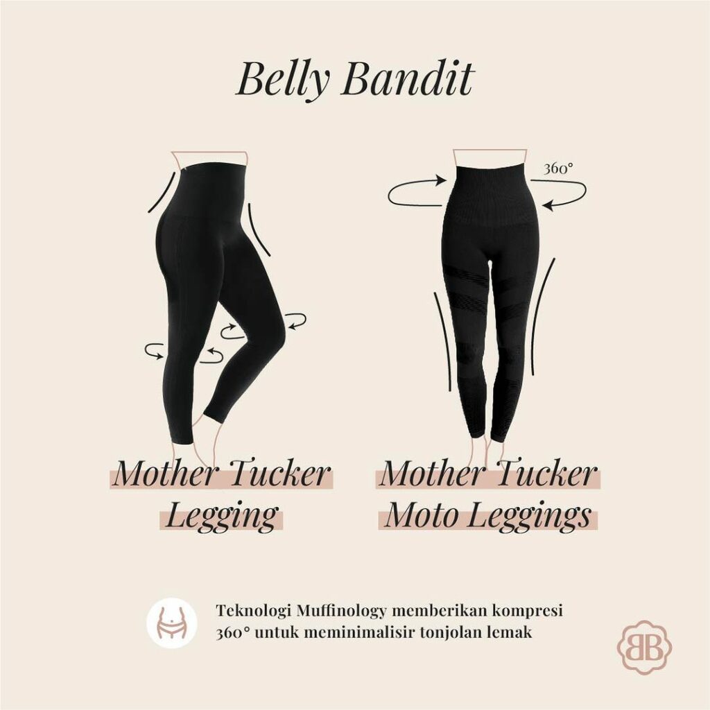 Belly Bandit Mother Tucker Legging dan Mother Tucker Moto Legging