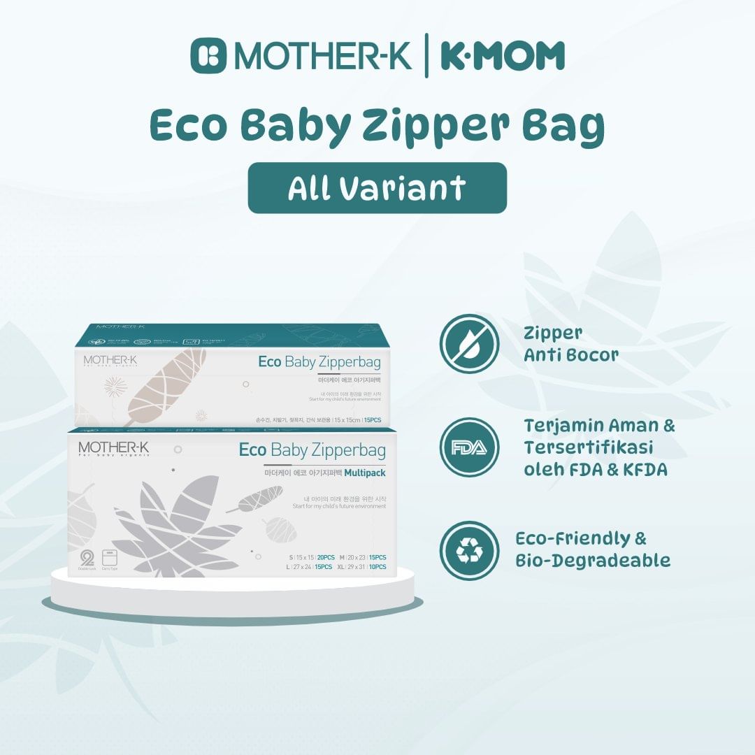 Mother-K & K-Mom Ecobaby Zipper Bag