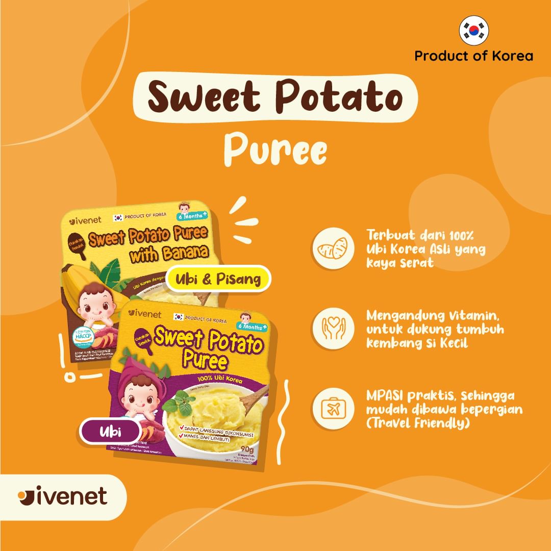 Ivenet Sweet Potato Puree