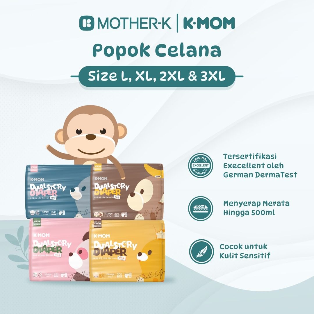 Mother-K & K-Mom Dual Stoory Diaper